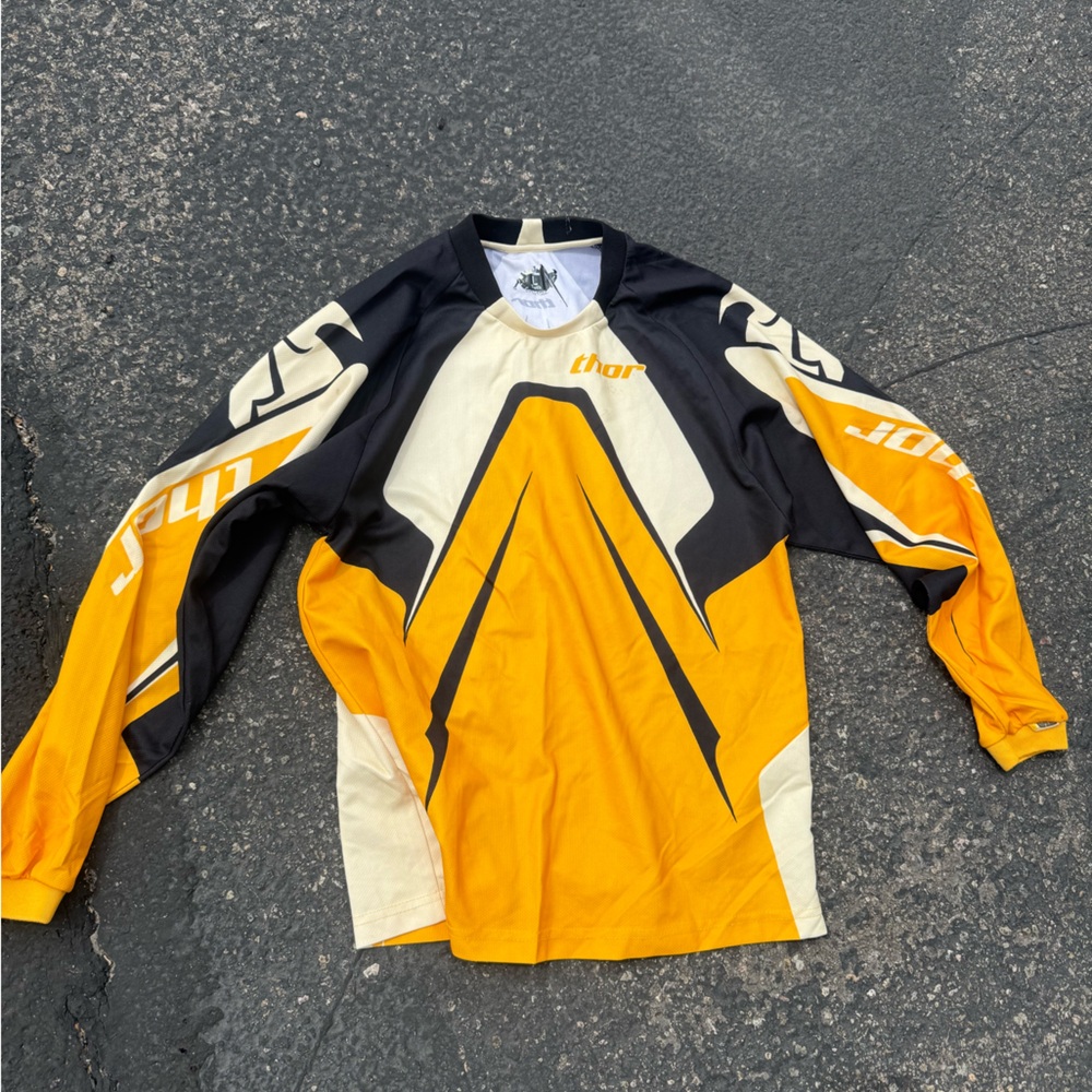 Thor Racing Jersey in Yellow and Black